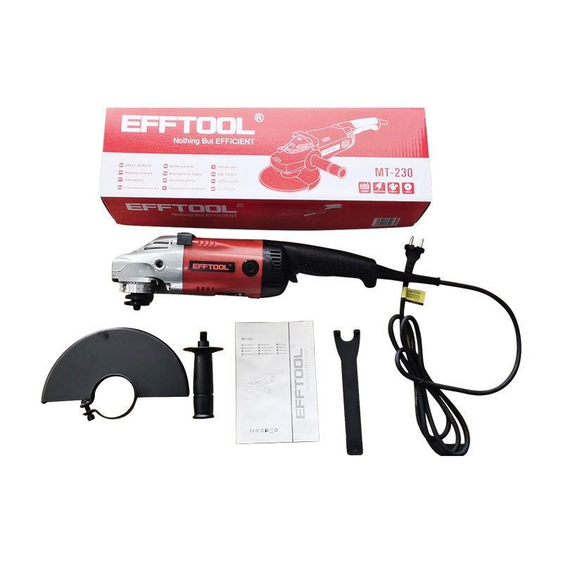 Efftool 2600W Heavy Duty 230mm Electric Angle Grinder with High Quality