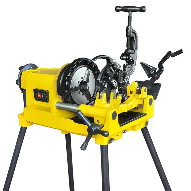 High Efficient Powerful Die Head 1/2"-4" Pipe Threader Machine