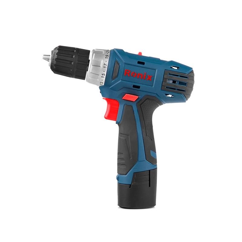 Ronix 8012c 2speed 12V High Quality with Lithium Battery Drilling Machine Cordless Drill Driver