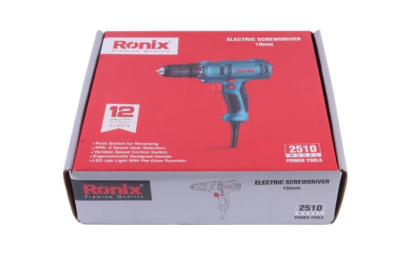 Ronix Model 2510 230W 10mm Precision Hardware Tool Mini Drill Electric Screwdriver