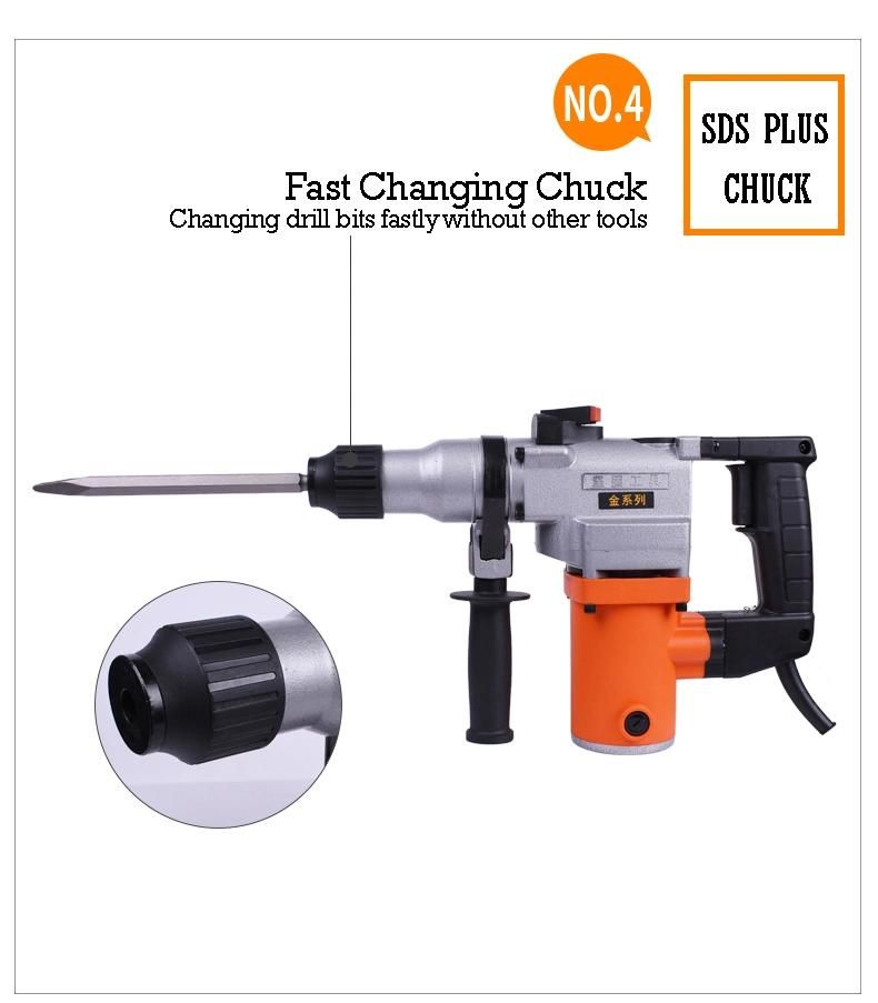 Kynko Professional 26mm 800W 2-Model SDS-Plus Rotary Hammer (KD08)