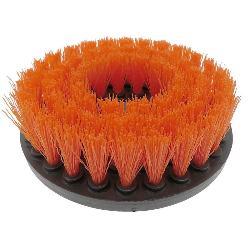 5 Inch M14 Orange Hollow Electric Drill Brush Disc Brush Cleaning Brush