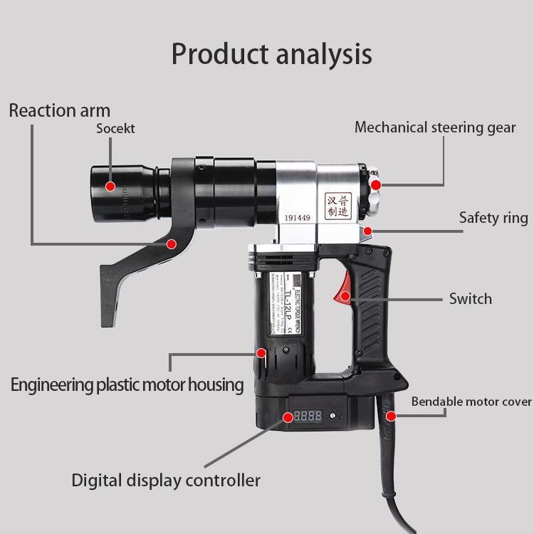 Electric Bolt Tightening Gun 1′′ Drive