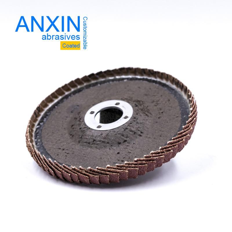 115*22mm Ceramic Curved Edge Flap Disc