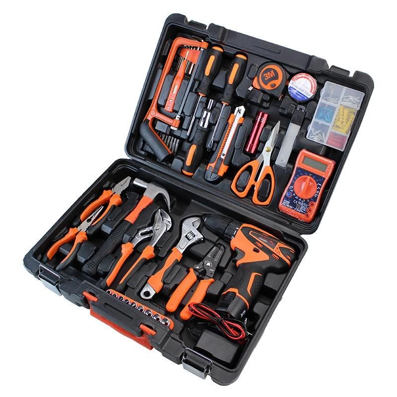 48PCS Practical Home Repair Hand Working Tool Kit Electrician Basic Professional Mechanic Tool Set