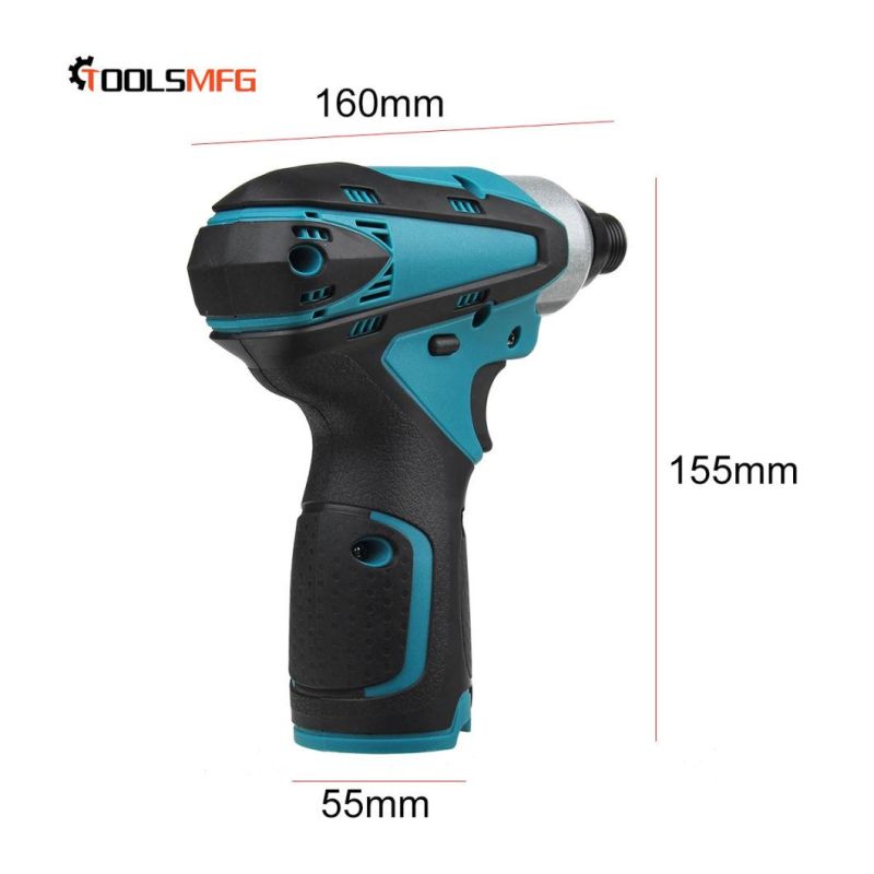 Toolsmfg 12V Cordless Impact Driver Screwdriver