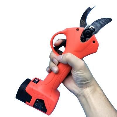 Cordless Electric Pruning Shears Lithium Battery Pruning Shears 25mm Cutting Diameter Sk5 High Carbon Steel Tree Garden Shears