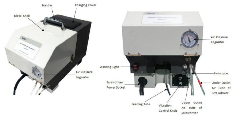 Handheld Auto Blowing Screw Feeder Fastening Machine