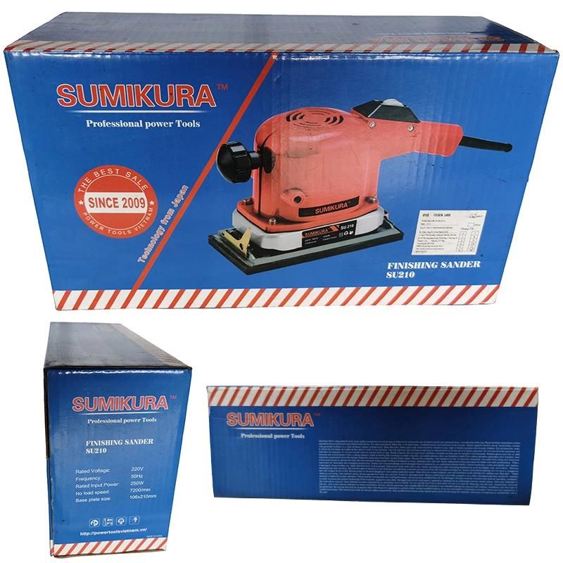 Elektrischer Schleifer Orbit Brushless Red Electric Induction Power Polishing Woodworking Flap Machinery Tool Wood Orbital Sanding Sander