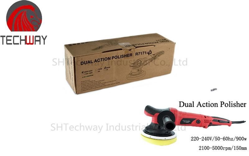 900W 15mm Da Dual Action Car Polisher Random Orbital Polisher