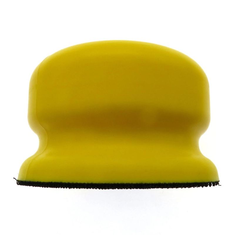 Cross-Border Supply 90mm Manual Round Polishing Disc Self-Adhesive Flocking Sandpaper Sanding Disc Sand Disc Car Polishing