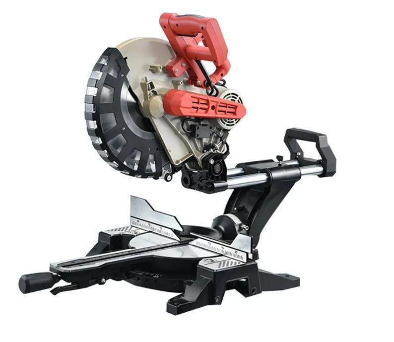 305mm 10′ ′ Big Sliding Wood Cutting Tools Aluminium Cutter Electric Miter Saw