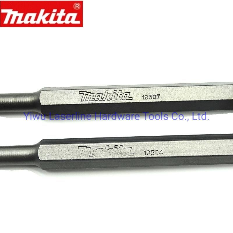 Original Makita SDS Plus Shank Point/Flat/Wide Chisels