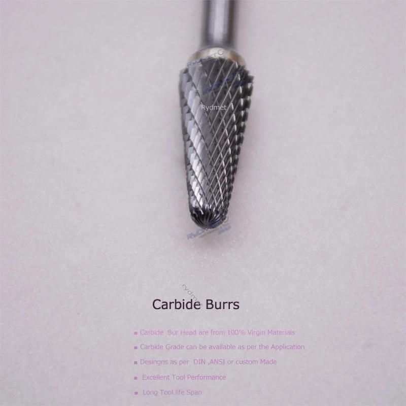 18-Cemented Tungsten Carbide Rotary Burrs (Carbide Rotary Files)