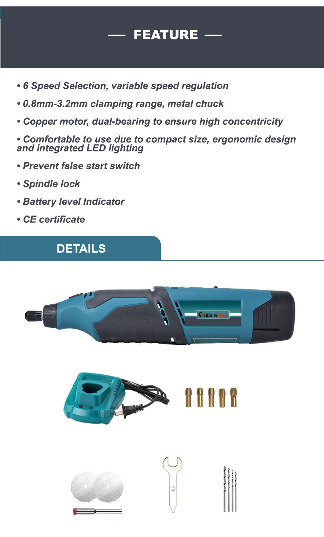 Toolsmfg 12V Variable Speed Rotary Tool Factory