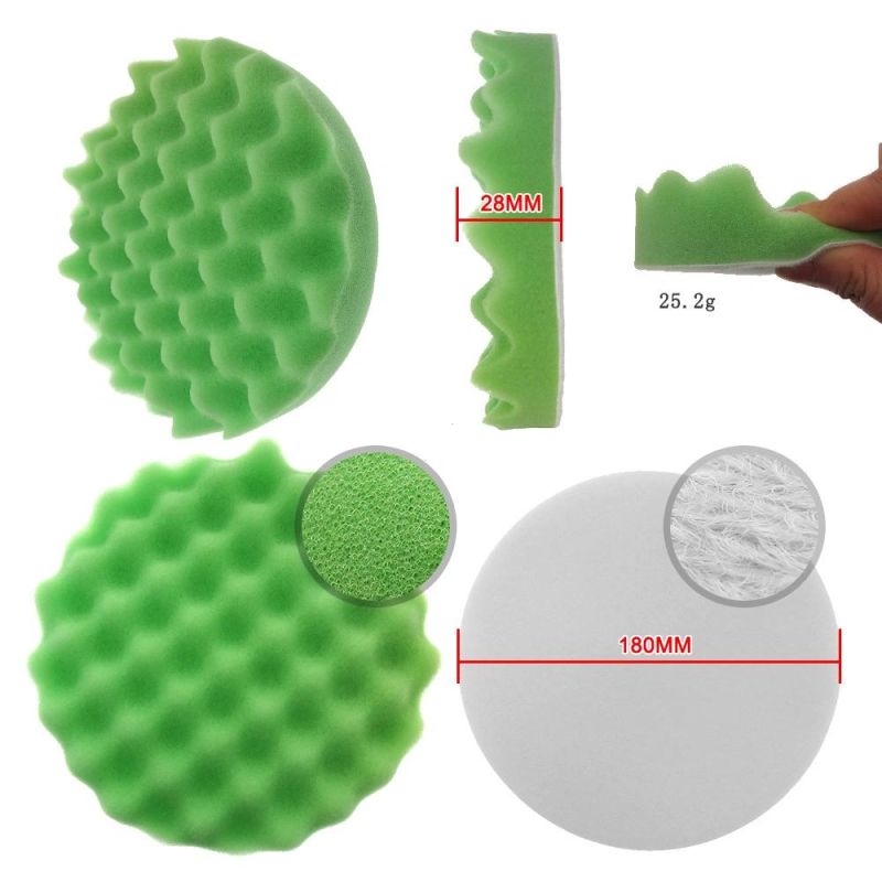 Factory Direct Sale Car Care Polisher Foam Polishing Pads Esponjas PARA Pulir Carro Pad Polish Car Sponjas Autos