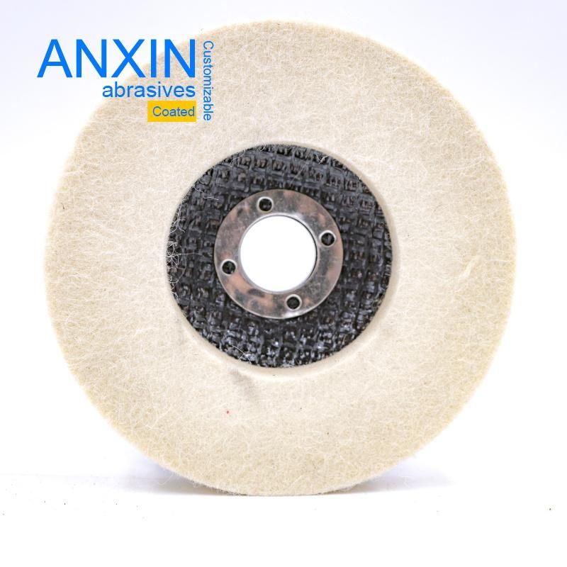 115*22mm Crycle Type Felt Polishing Flap Disc