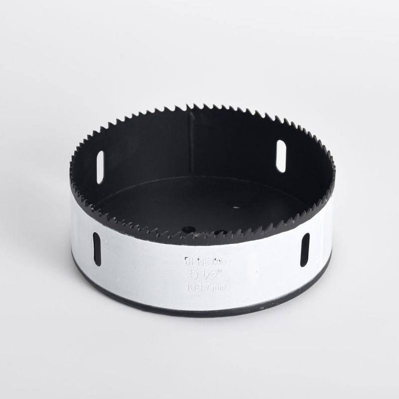 51/2′′ High Speed Steel Bi-Metal Hole Saw