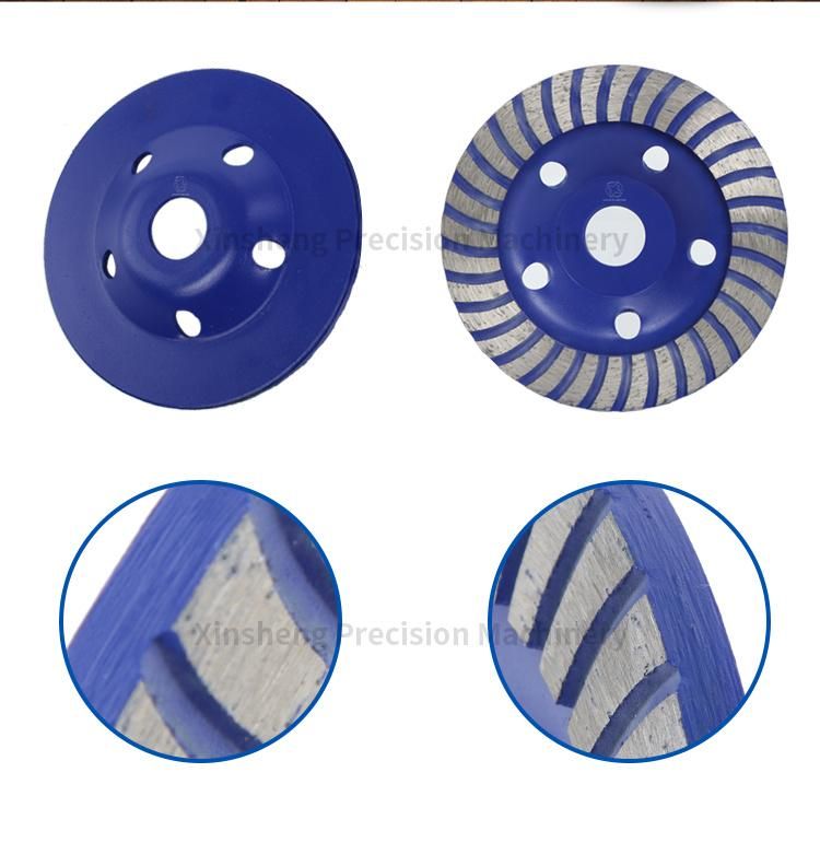 Stone and Concrete Single Double Row and Turbo Diamond Cup Grinding Wheel