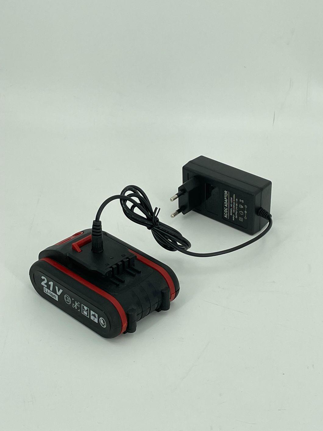 Cg-3007red Double Speed 12V 16.8V 21V Li-on Lithium Battery Professional Manufacturer Hand Rechargeable Forward and Reverse Impact Cordless Drill