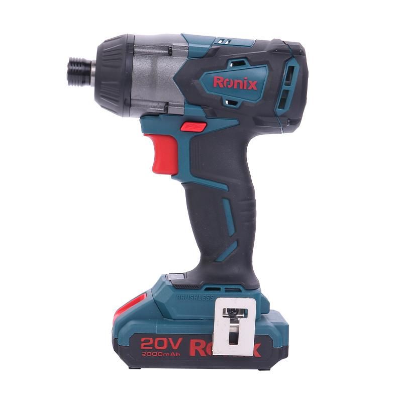 Ronix 8906K New 89 Series Cordless Tools Combo Kit 20V Wrench Drill Brushless Impact Driver Kit