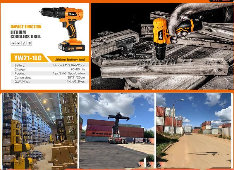 16.8V Hot Sale Li-ion Useful Long Time Use Lithium Cordless Screwdriver