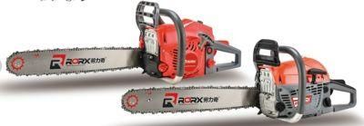 Rorx High Quality Gasoline Chain Saw 45cc/52cc/58cc