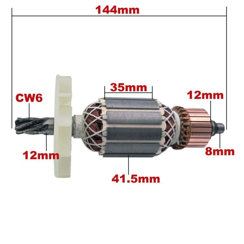 AC220V-240V Armature Rotor Anchor Replacement for Hitachi Demolition Hammer