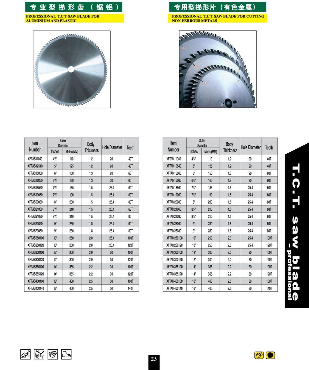 Europe Market 4-1/4′′ 30t Silver Brazed Tct Circular Saw Cutting Blade Circular Saw Blade for Cutting Acrylic W