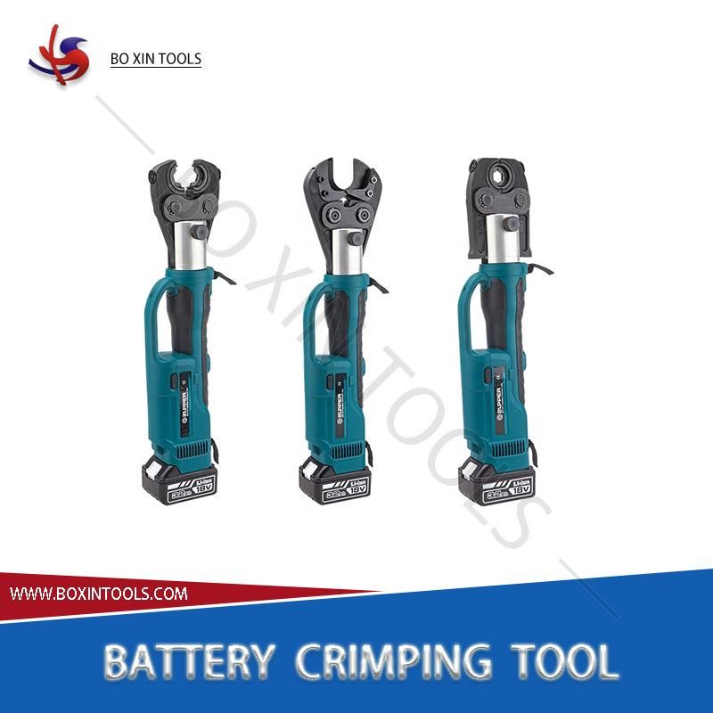 Pz-400c Cordless Battery Hydraulic Multi-Functional Cable Crimping Tool Wire Cutter