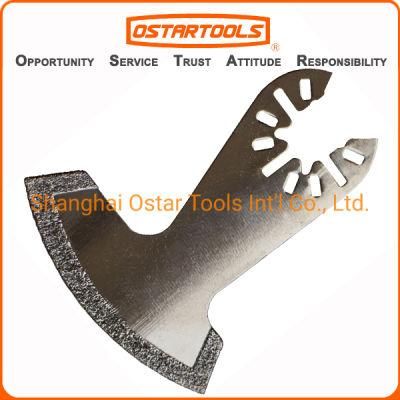 57mm (2-1/4&prime; &prime;) Diamond Oscillating Sickle Blade with Quick-Fit Arbor