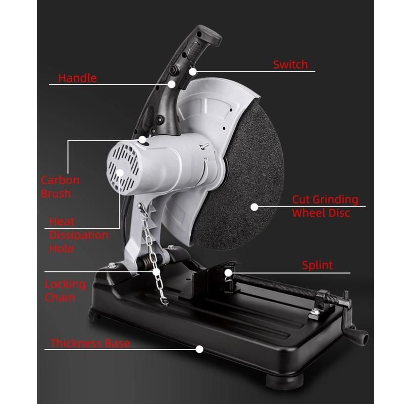 Toolsmfg 14" Inch 350mm Electric Metal Saw