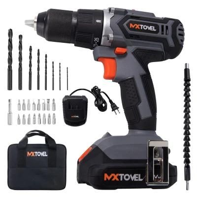 Wholesale Best Selling Rechargeable Li-ion Battery Power Tool 45n. M Cordless Drill 18V 20V