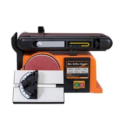 Industrial 230V 370W Belt Disc Combo Sander with Adjustable Work Table