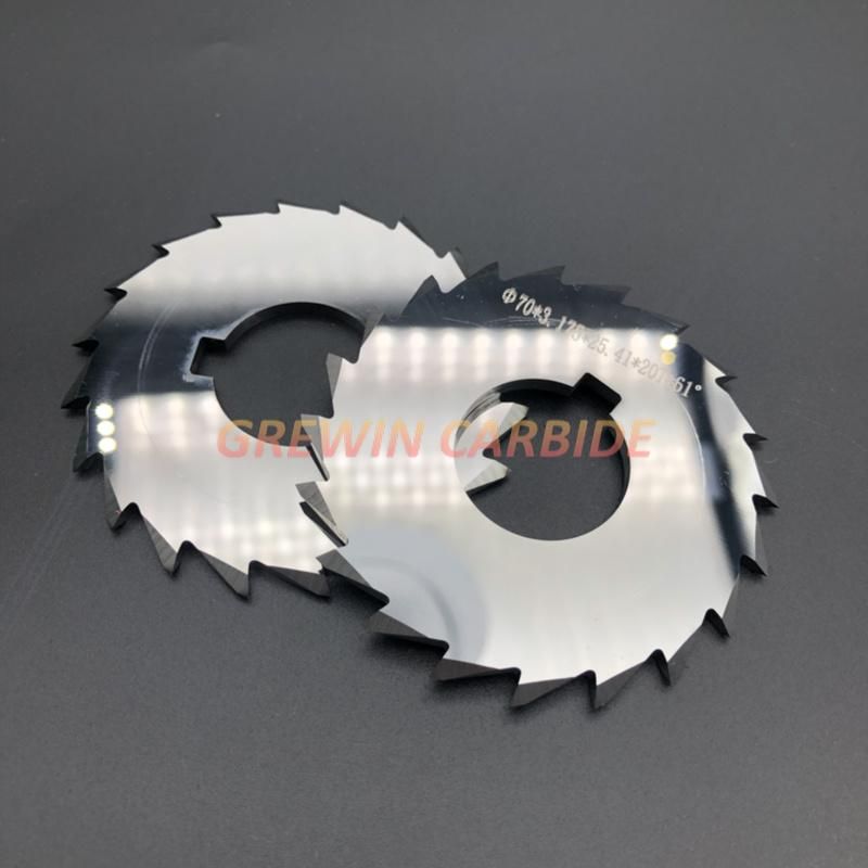 Gw Carbide Cutting Tool-Tungsten Carbide Slitting Saw Blade Disc Cutter