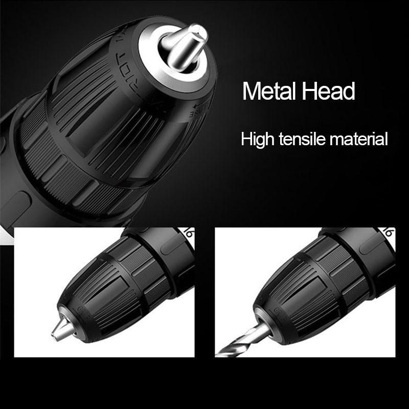 Goldmoon Lithium Battery Powered Screw Driver High Performance Durable 12V Cordless Drill