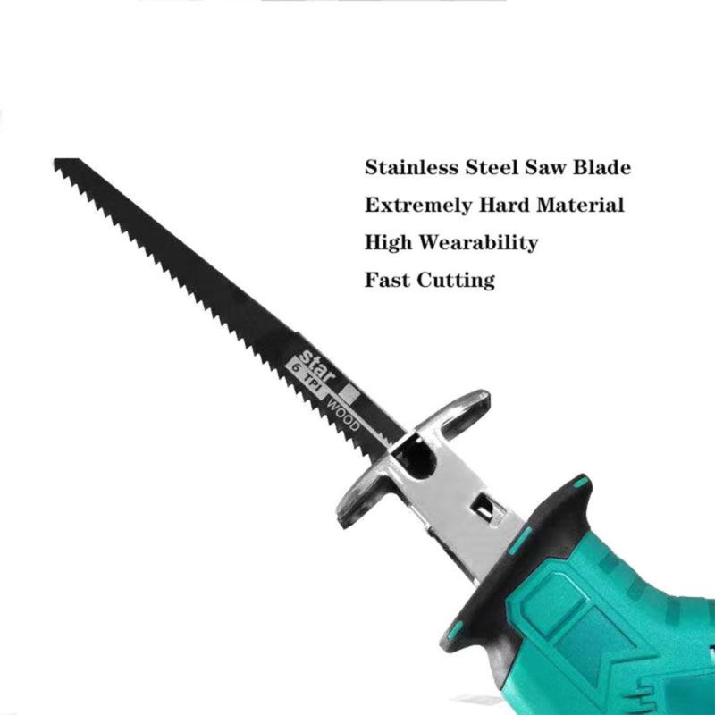 Lithium Battery Reciprocating Saw Hand Handle Cutting Saw Cordless Saw