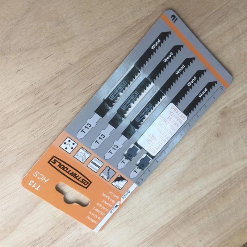 T13 Hcs Jigsaw Blade for Dewalt Bosch and Used for Cutting Wood Plastics