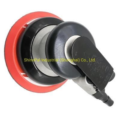 Random Central Vacuum Pneumatic Tools Mini Air Orbital Sander with Speed Controller