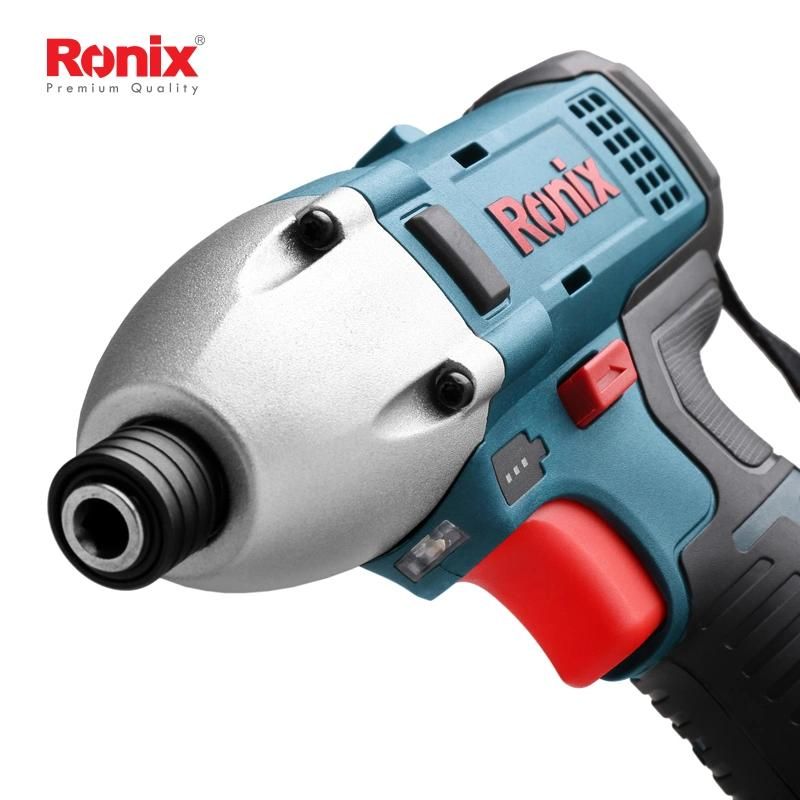 Ronix 12V Model 8601 2 Speed 1.5A Waterproof Cordless Impact Wrench Driver Drill