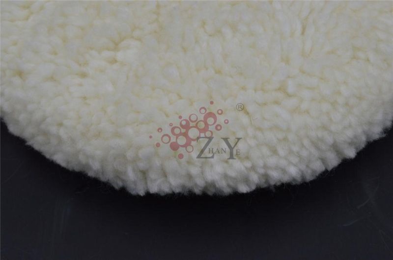 Double Sides Wool Saddle Pad for Car Polishing