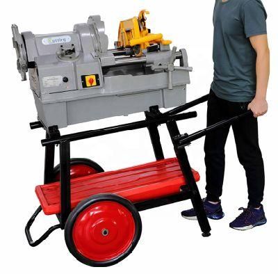 Tigerking Powerfull Motor and Transmission Sq100f 4 Inch Pipe and Tube Threading Machine Price