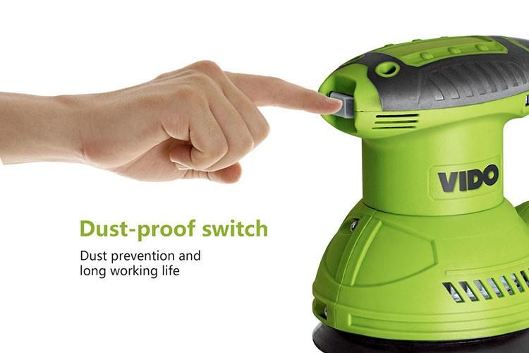 Vido Practical and Simple Reusable Handheld Random Orbital Sander