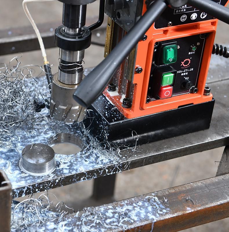 Xd2-Kt-28A* Hot Selling Automatic Mag Drill Press Plastic Frame 1700W/28mm Magnetic Drill