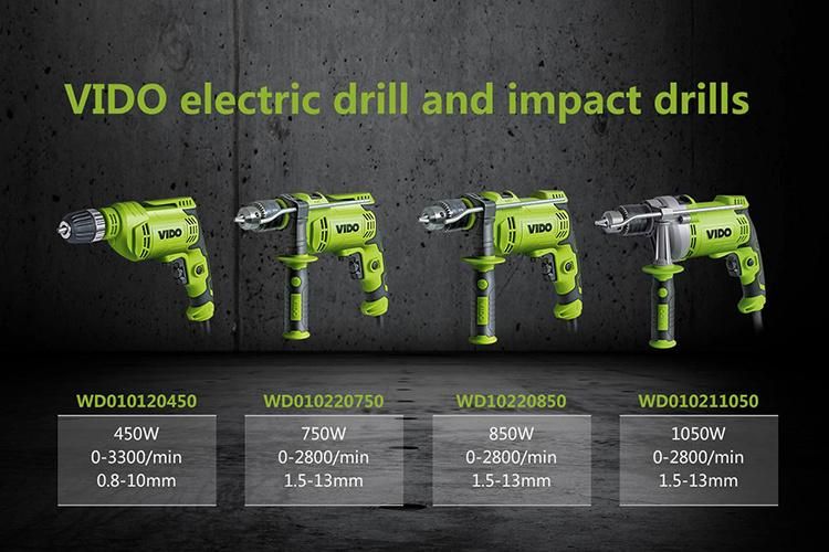 Vido Power Tools 450W Small Electric Drill Machine
