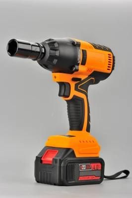 2022hot High Torque 20V Industry Lithium Battery Power Tools Charger Cordless Impact Electric Wrench