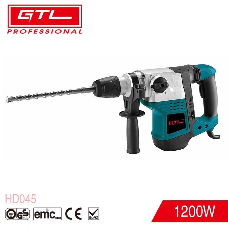 1200W SDS Max Power Impact Rotary Hammer Drill with 3 Function