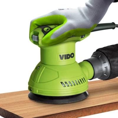 Vido 320W 5 Inch Random Orbital Sander for Wood Working Vacuum Sander Machinery