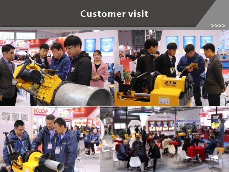 Hand-Held Powerful Portable Power Drive Pipe Thread Rolling Machine Hongli Sq30-2c