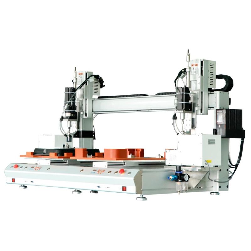 Double Splicing Servo Screw Machine